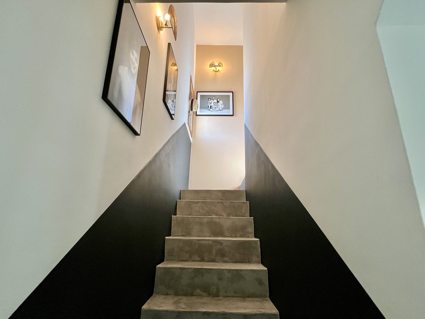 Escalier design — villa contemporaine Pays de Forcalquier